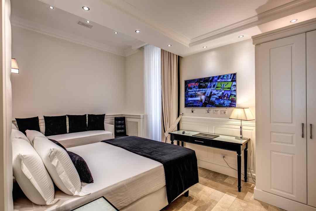Hotel Dei Quiriti Rome Bagian luar foto